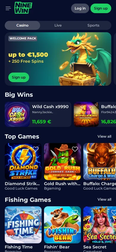 Ninewin Casino App